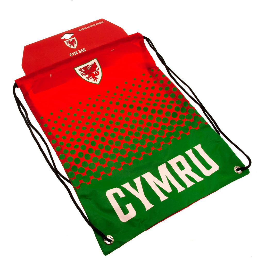 Official FA Wales Fade Gym Bag