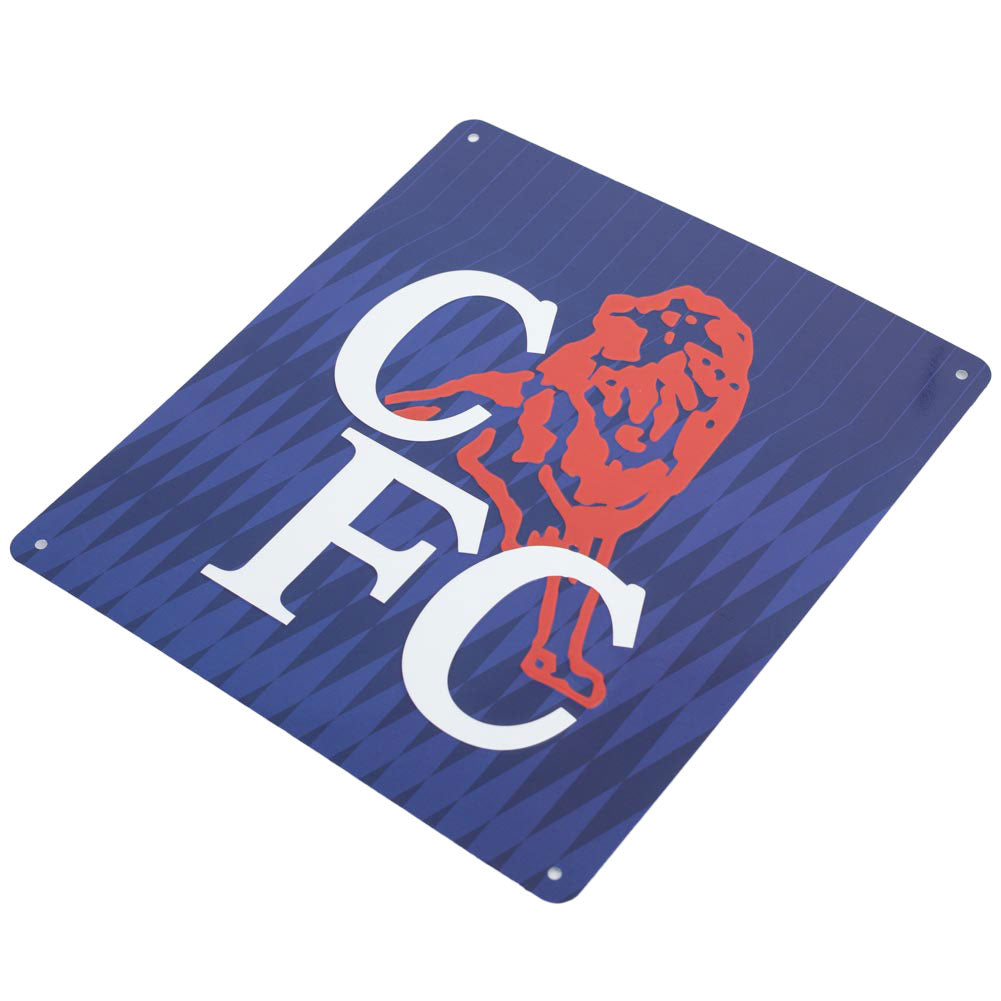 Official Chelsea FC 1990 Retro Sign