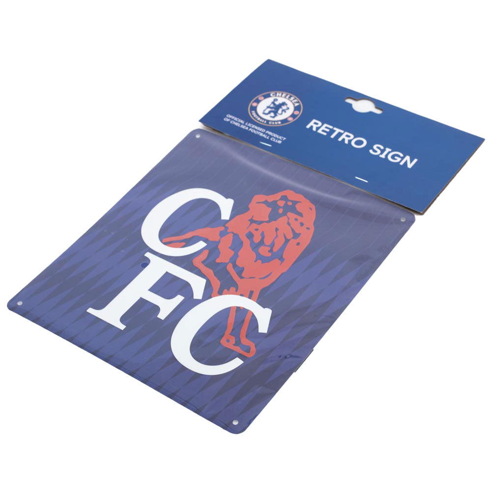 Official Chelsea FC 1990 Retro Sign