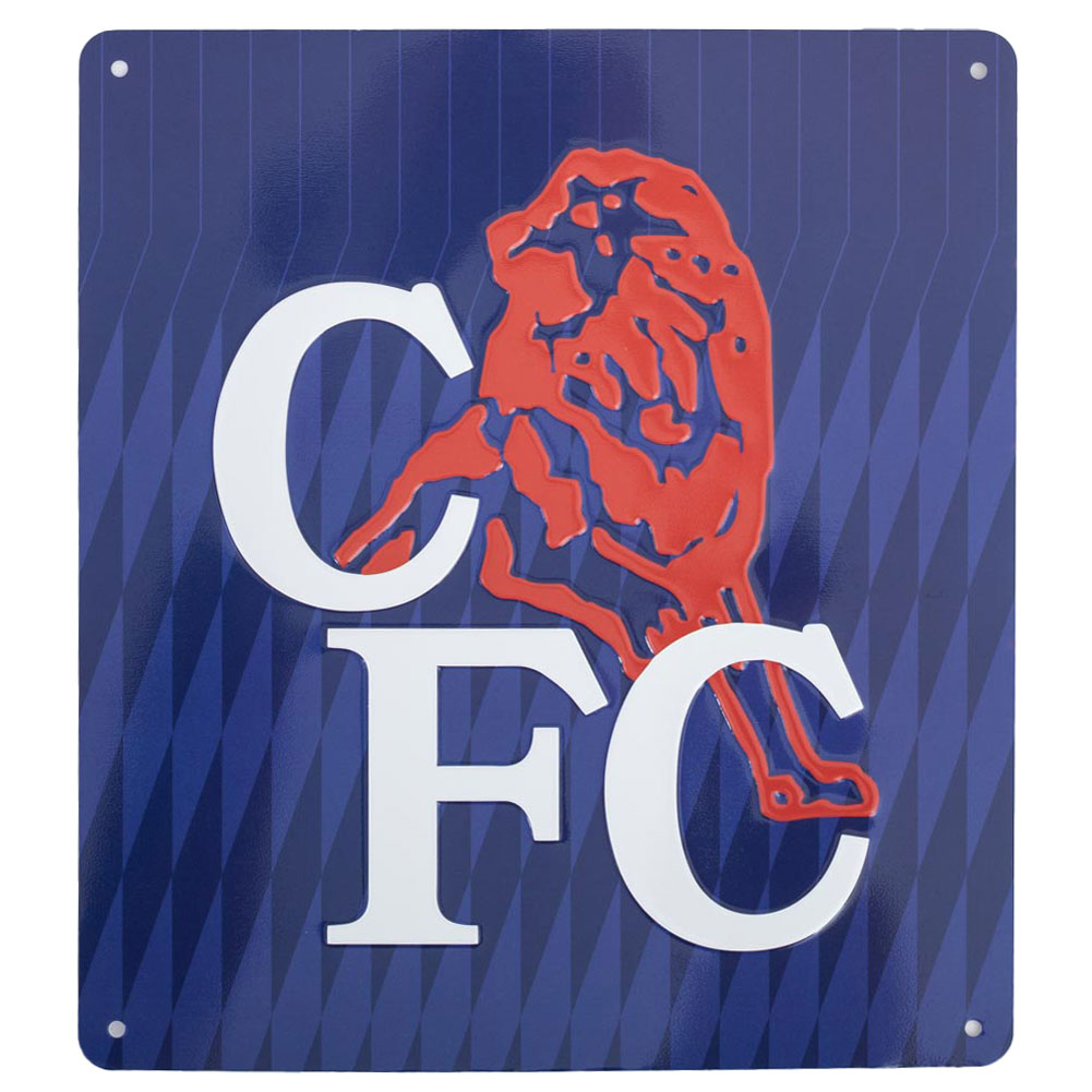 Official Chelsea FC 1990 Retro Sign