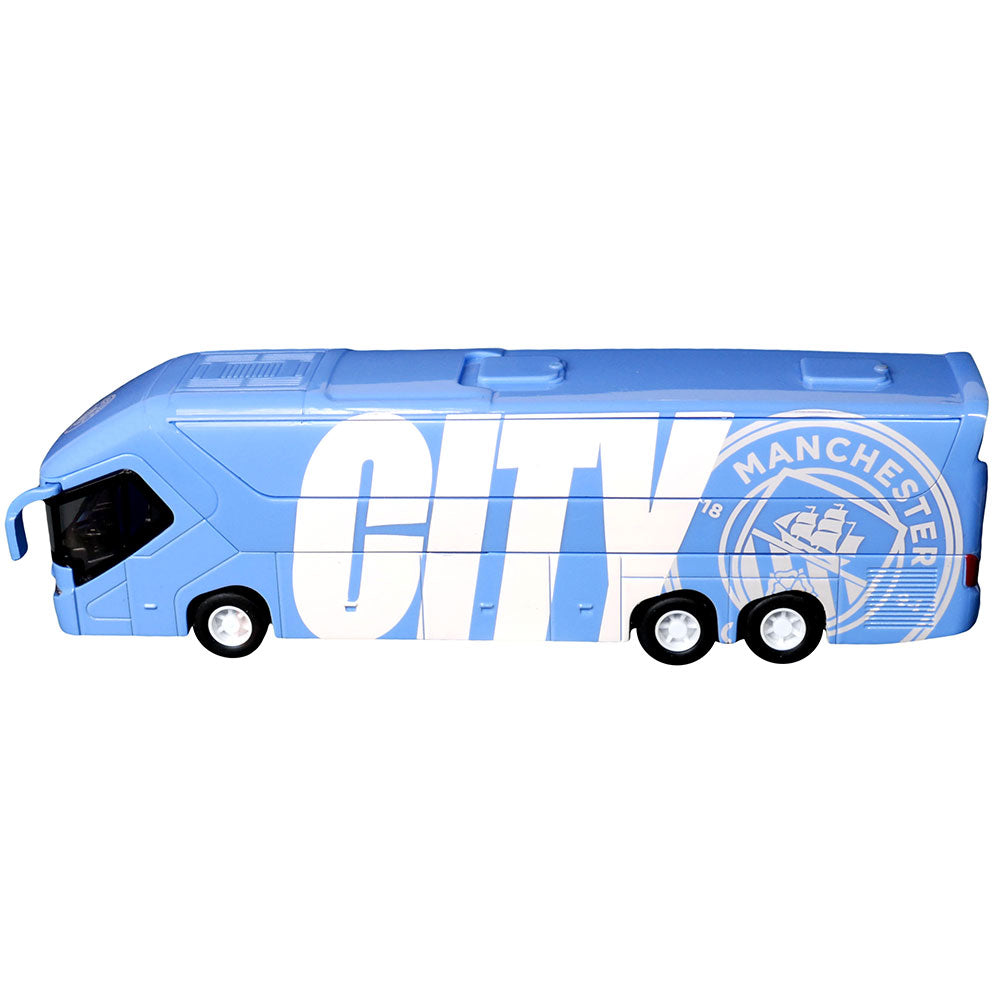 Official Manchester City FC Diecast Team Bus