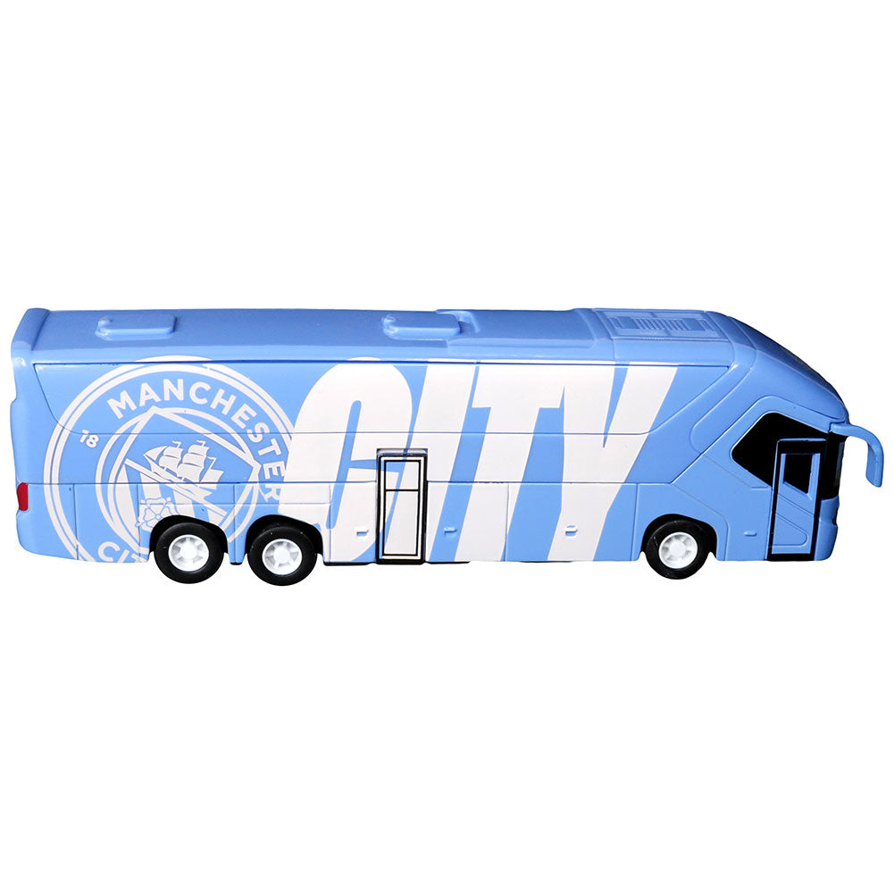 Official Manchester City FC Diecast Team Bus