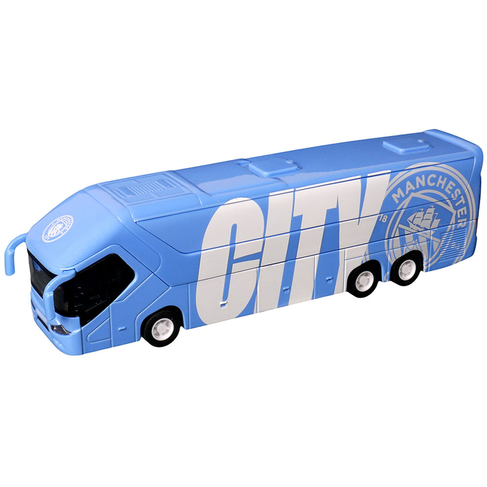 Official Manchester City FC Diecast Team Bus