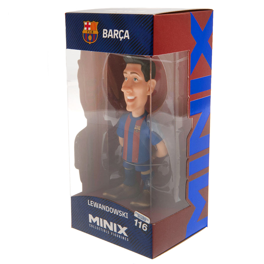 Official FC Barcelona MINIX Figure 12cm Lewandowski