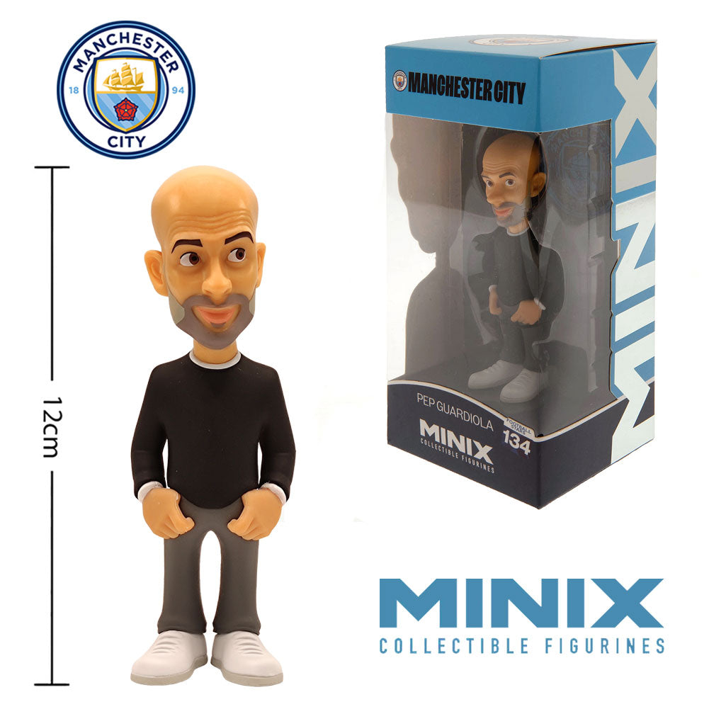 Official Manchester City FC MINIX Figure 12cm Guardiola