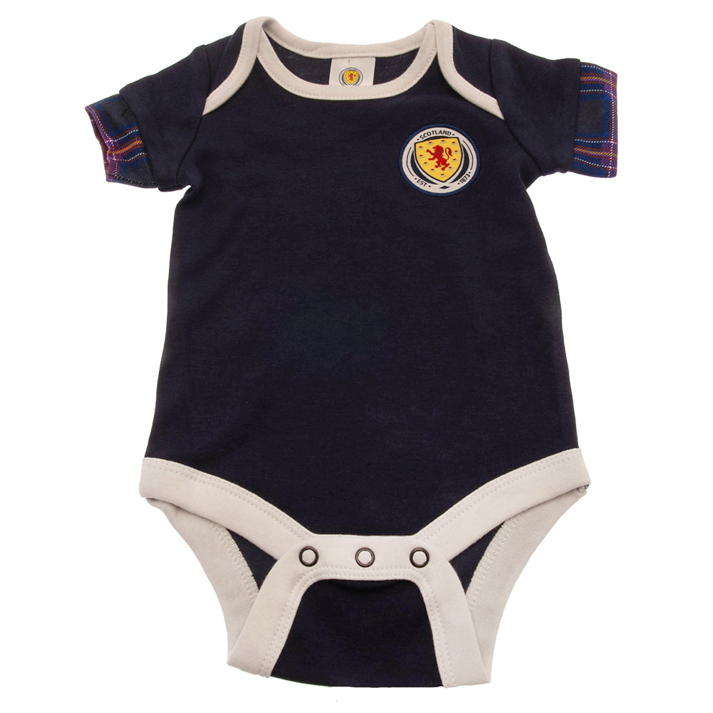 Official Scottish FA 2 Pack Bodysuit 12-18 Mths TN