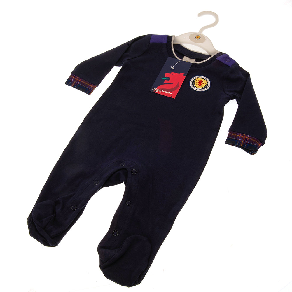 Official Scottish FA Sleepsuit 9-12 Mths TN