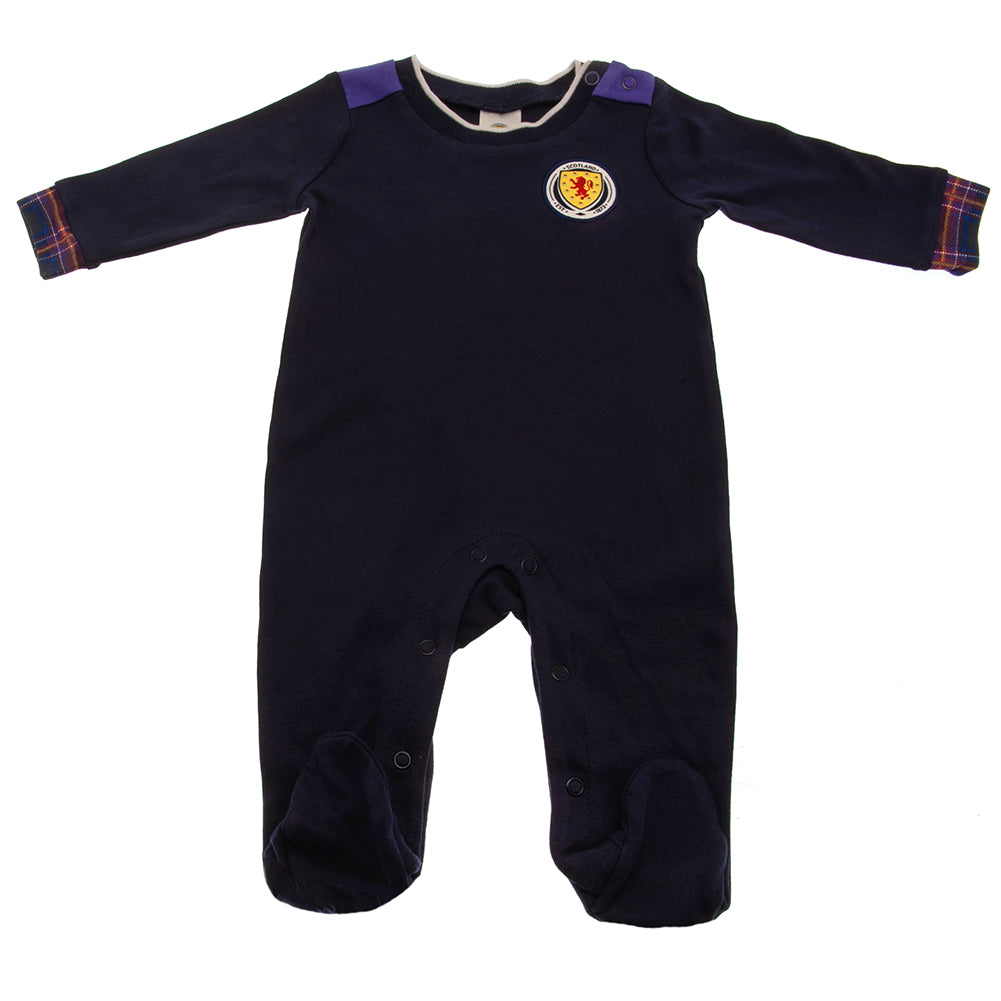 Official Scottish FA Sleepsuit 6-9 Mths TN