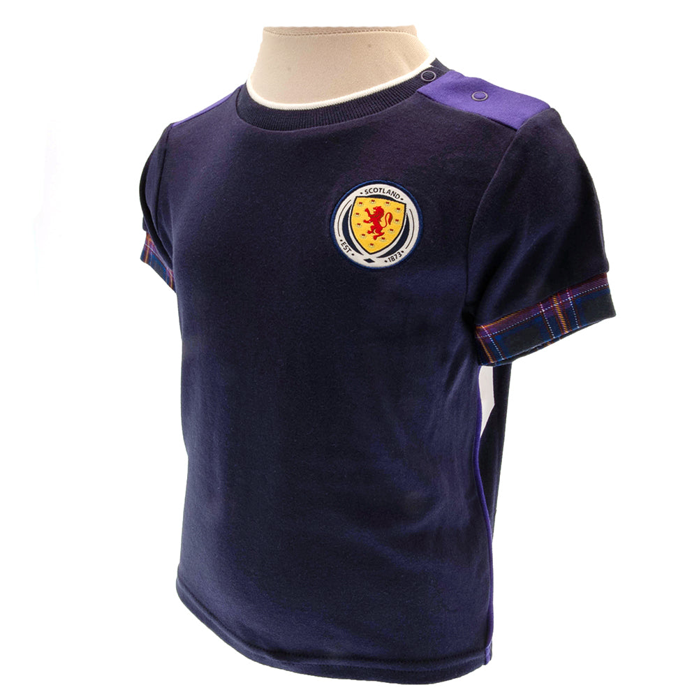 Official Scottish FA Shirt & Short Set 18-23 Mths TN