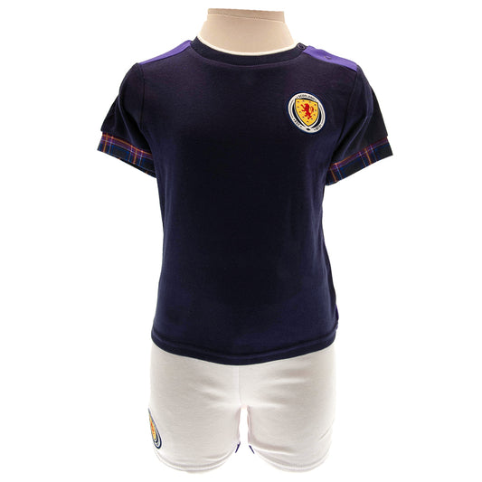 Official Scottish FA Shirt & Short Set 18-23 Mths TN