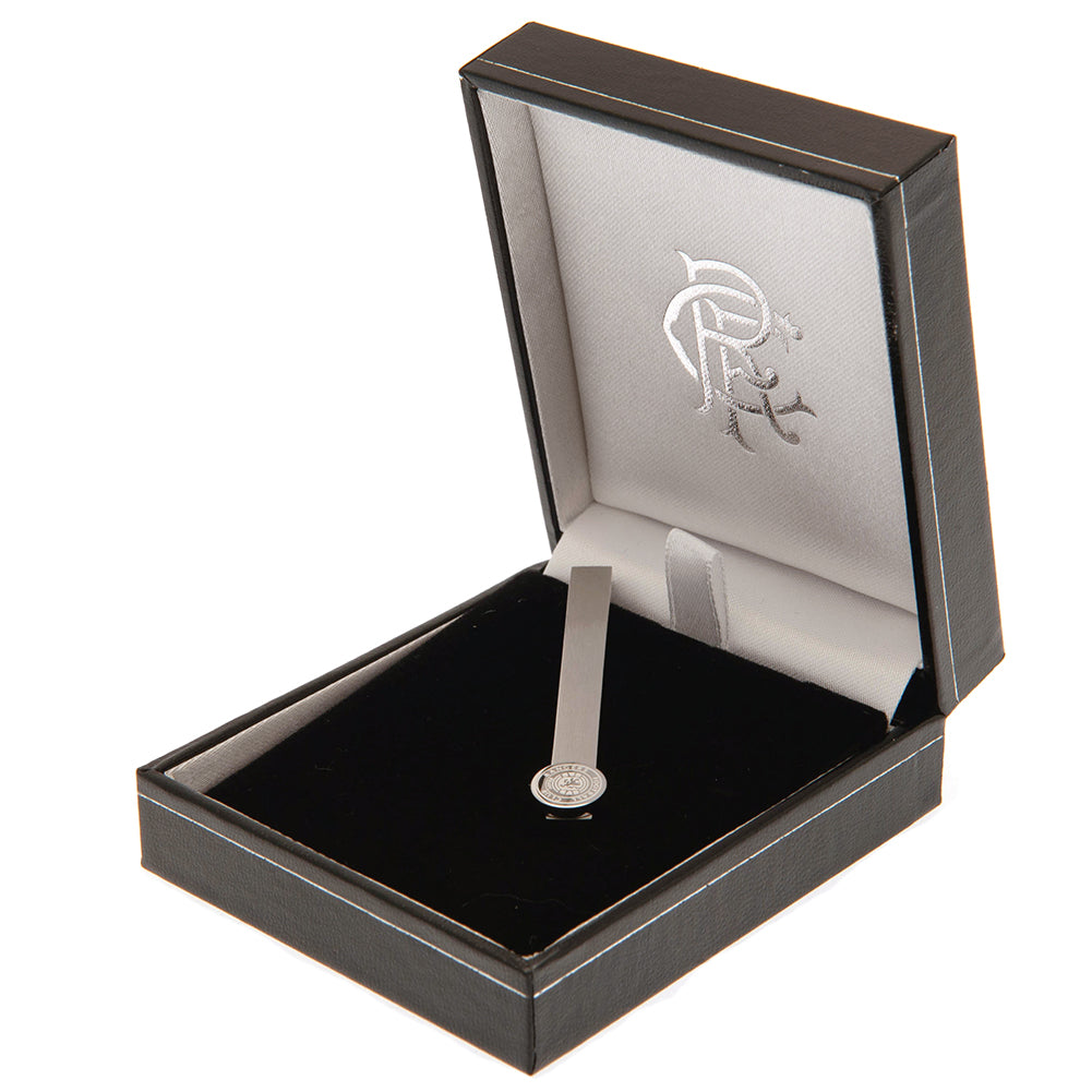 Official Rangers FC Stainless Steel Ready Crest Tie Slide