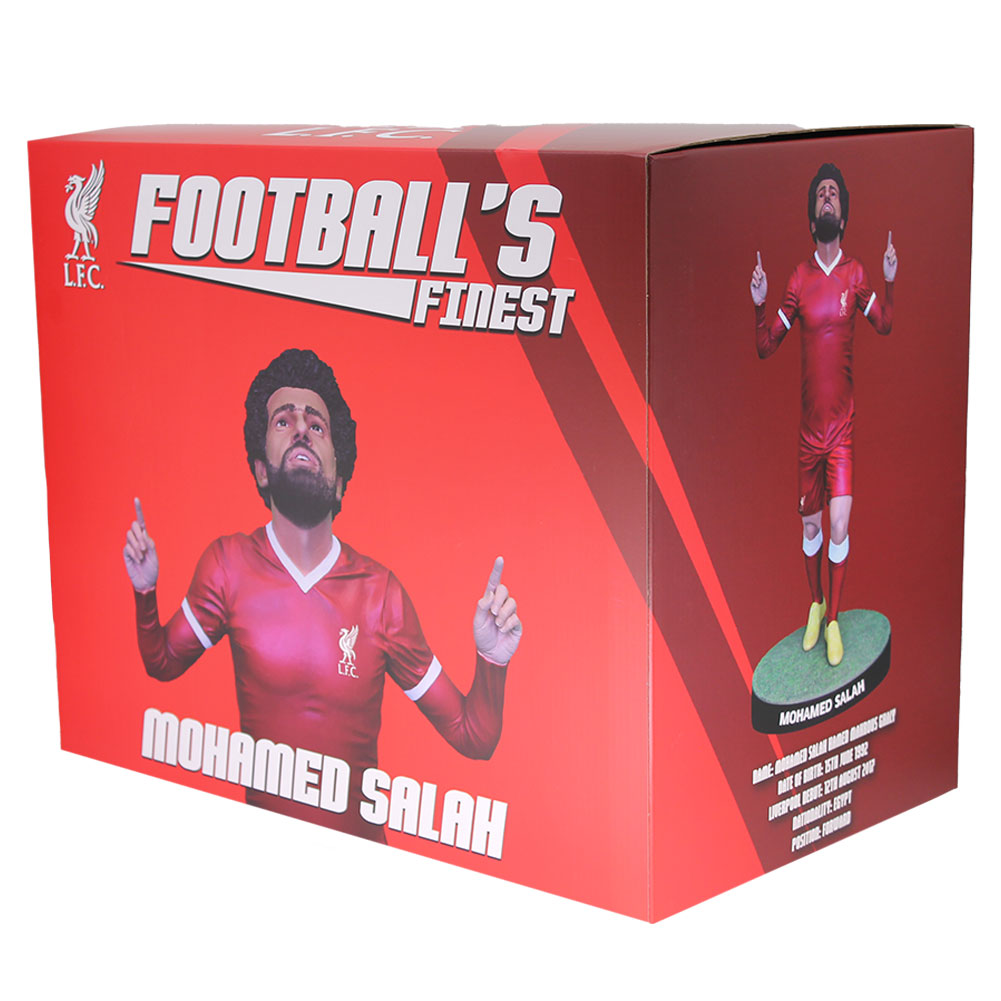 Official Liverpool FC Football's Finest Mohamed Salah Premium 60cm Statue