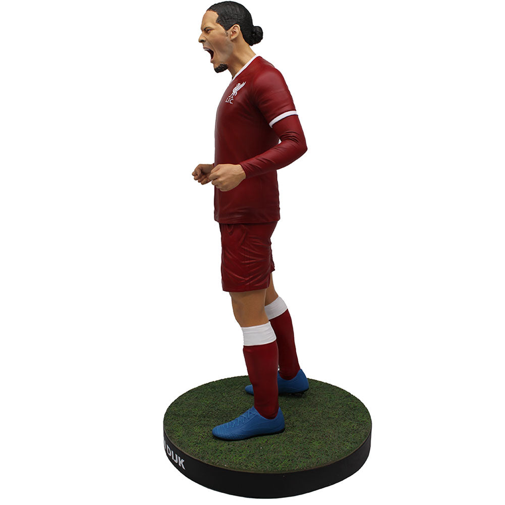 Official Liverpool FC Football's Finest Virgil Van Dijk Premium 60cm Statue