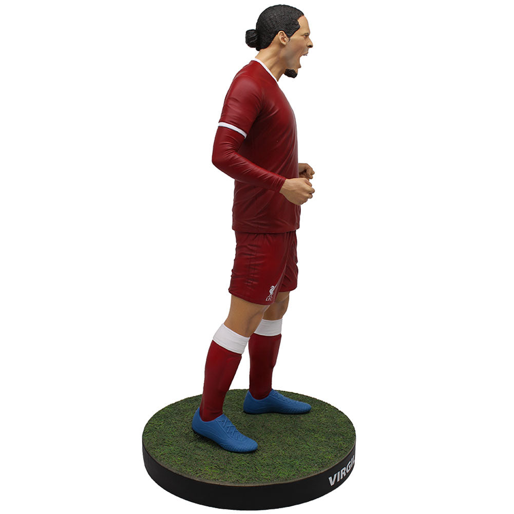 Official Liverpool FC Football's Finest Virgil Van Dijk Premium 60cm Statue