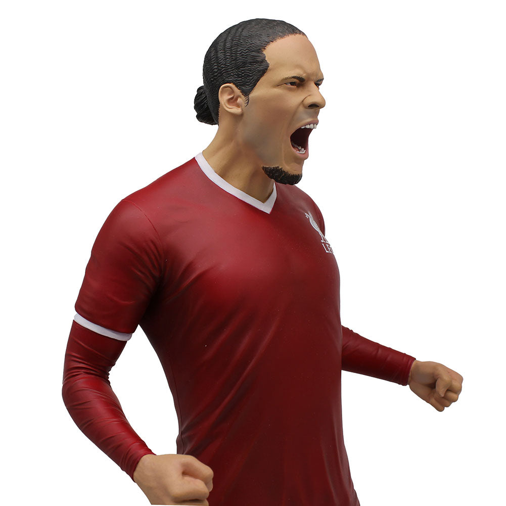 Official Liverpool FC Football's Finest Virgil Van Dijk Premium 60cm Statue