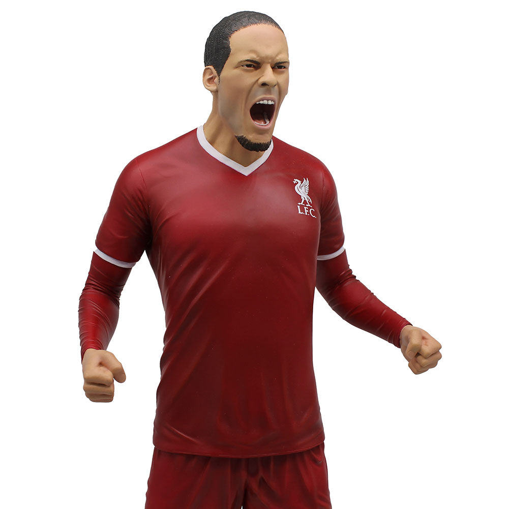 Official Liverpool FC Football's Finest Virgil Van Dijk Premium 60cm Statue