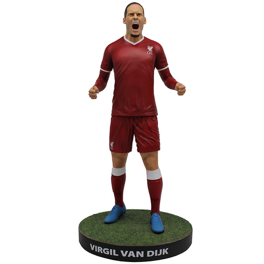 Official Liverpool FC Football's Finest Virgil Van Dijk Premium 60cm Statue