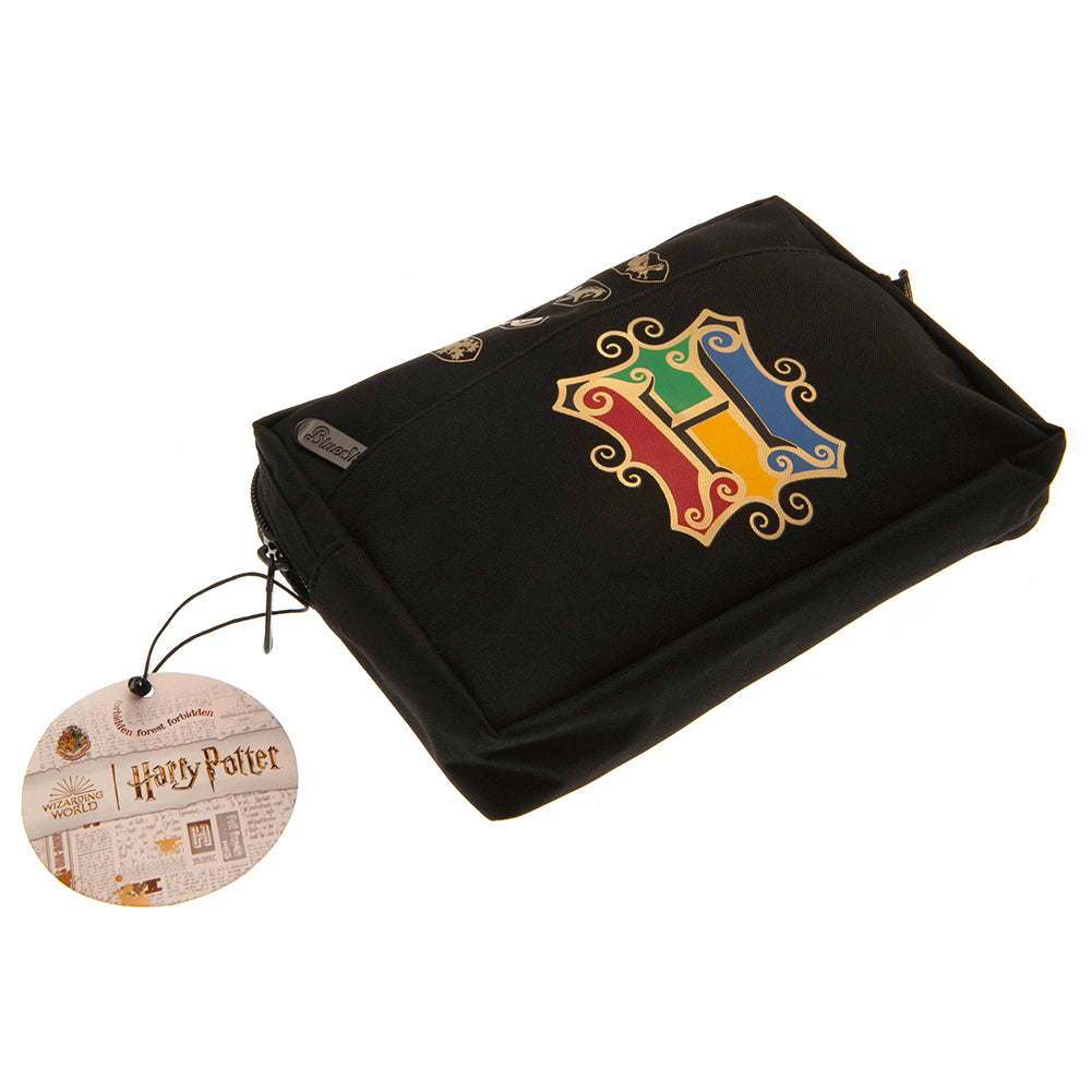 Official Harry Potter Multi Pocket Pencil Case Houses