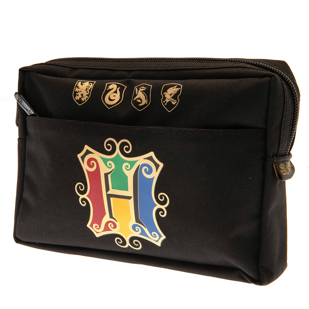 Official Harry Potter Multi Pocket Pencil Case Houses