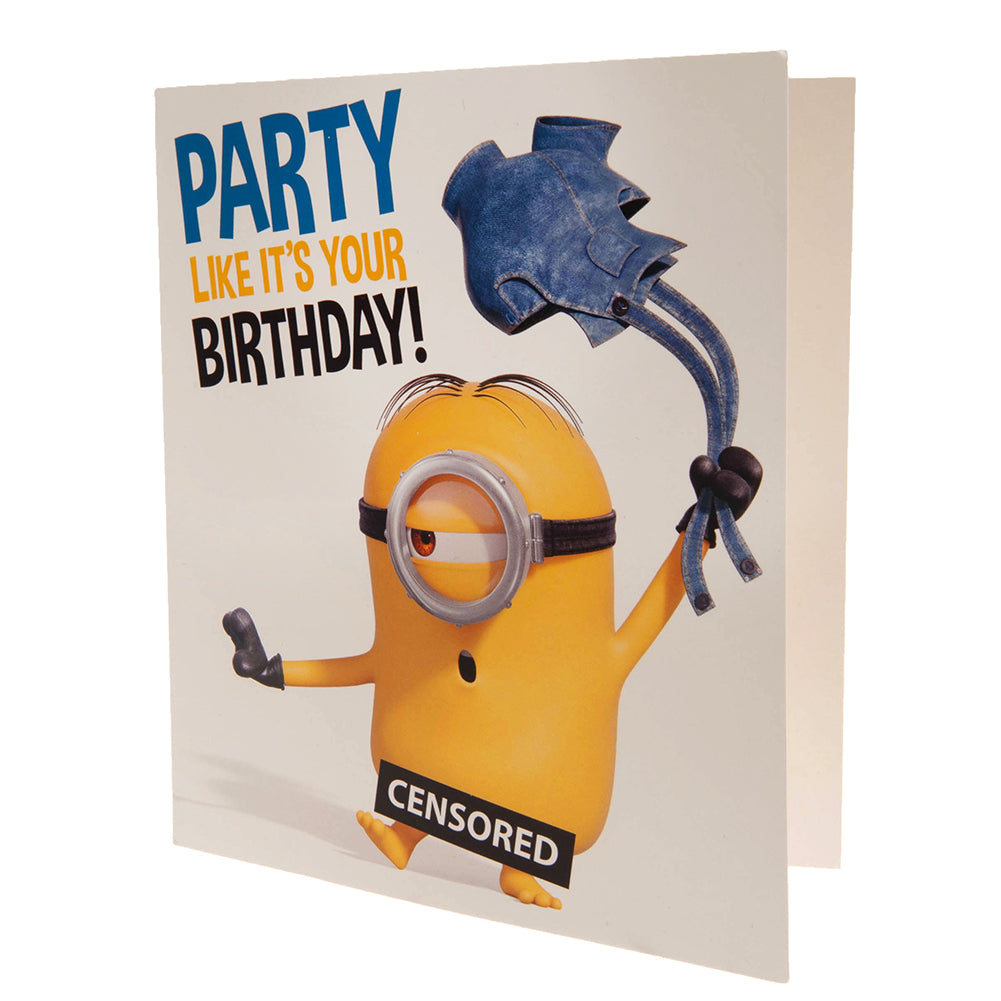 Official Minions Birthday Card Party