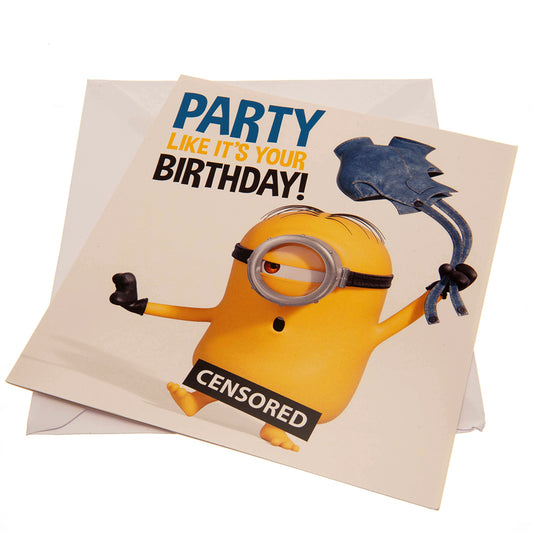 Official Minions Birthday Card Party