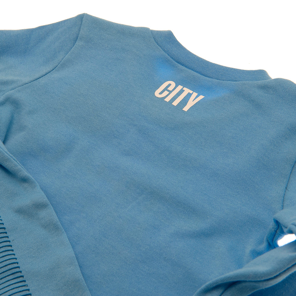 Official Manchester City FC Sleepsuit 0/3 mths ES