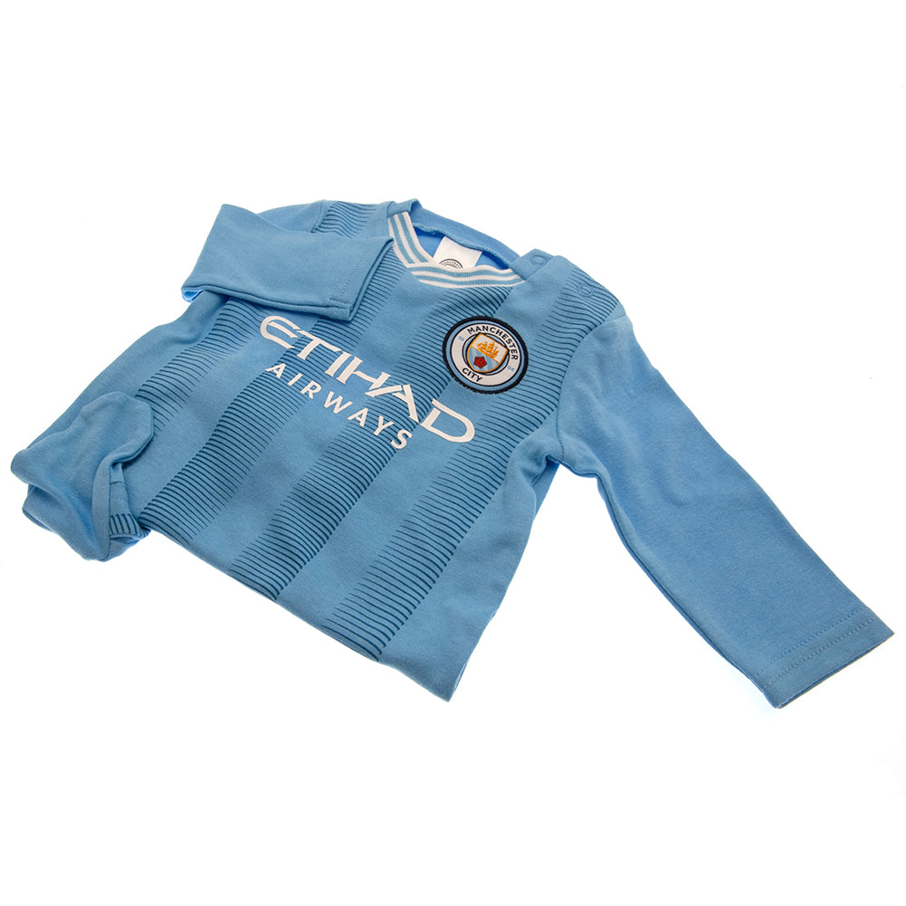 Official Manchester City FC Sleepsuit 0/3 mths ES