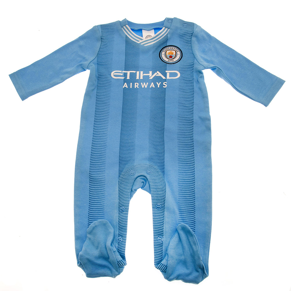 Official Manchester City FC Sleepsuit 0/3 mths ES