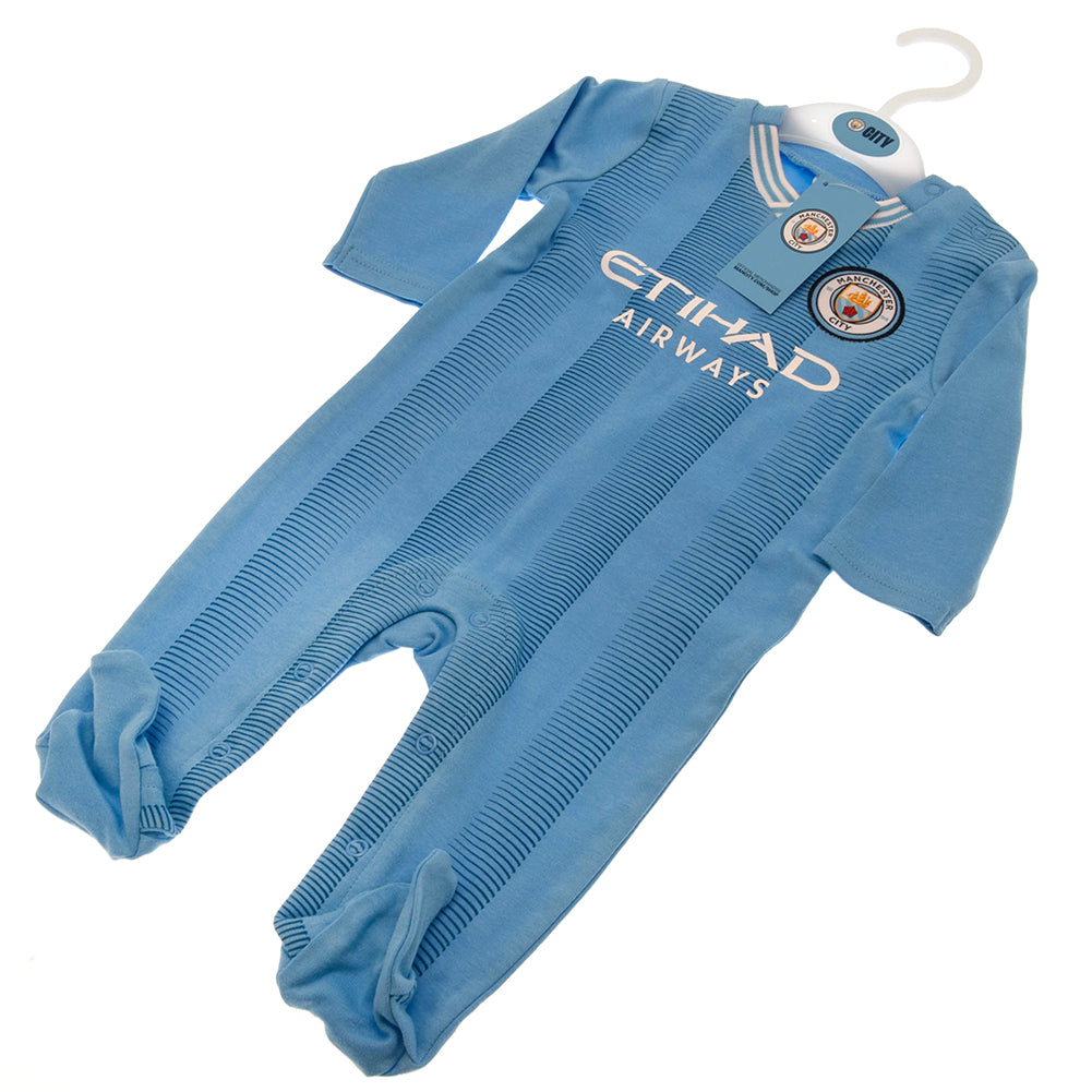 Official Manchester City FC Sleepsuit 0/3 mths ES