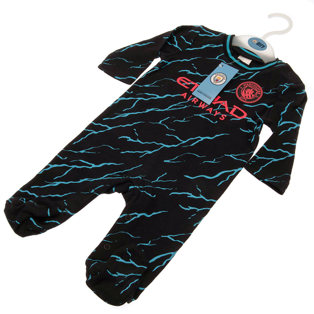 Official Manchester City FC Sleepsuit 0/3 mths LT