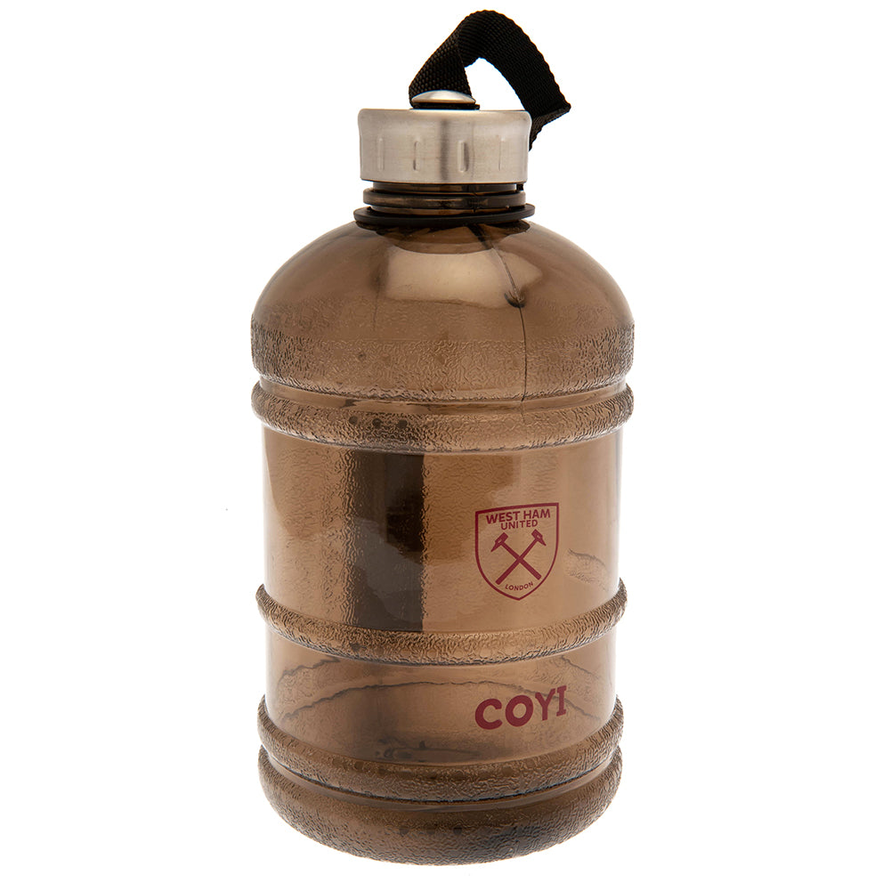 Official West Ham United FC Barrel Water Bottle