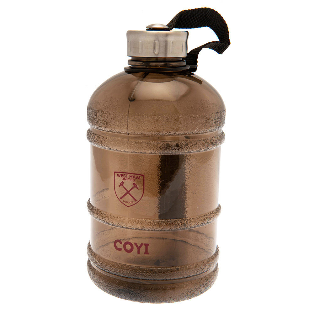 Official West Ham United FC Barrel Water Bottle