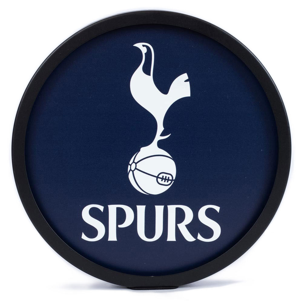 Official Tottenham Hotspur FC Metal LED Logo Sign