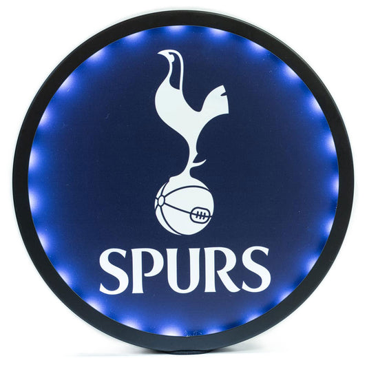 Official Tottenham Hotspur FC Metal LED Logo Sign