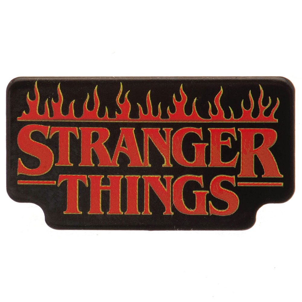 Official Stranger Things Logo Pin Badge