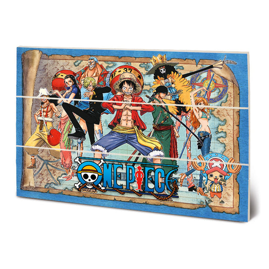 Official One Piece Wood Print