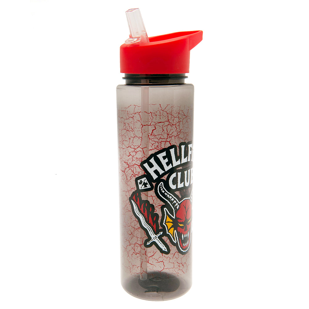 Official Stranger Things Hellfire Club Plastic Drinks Bottle