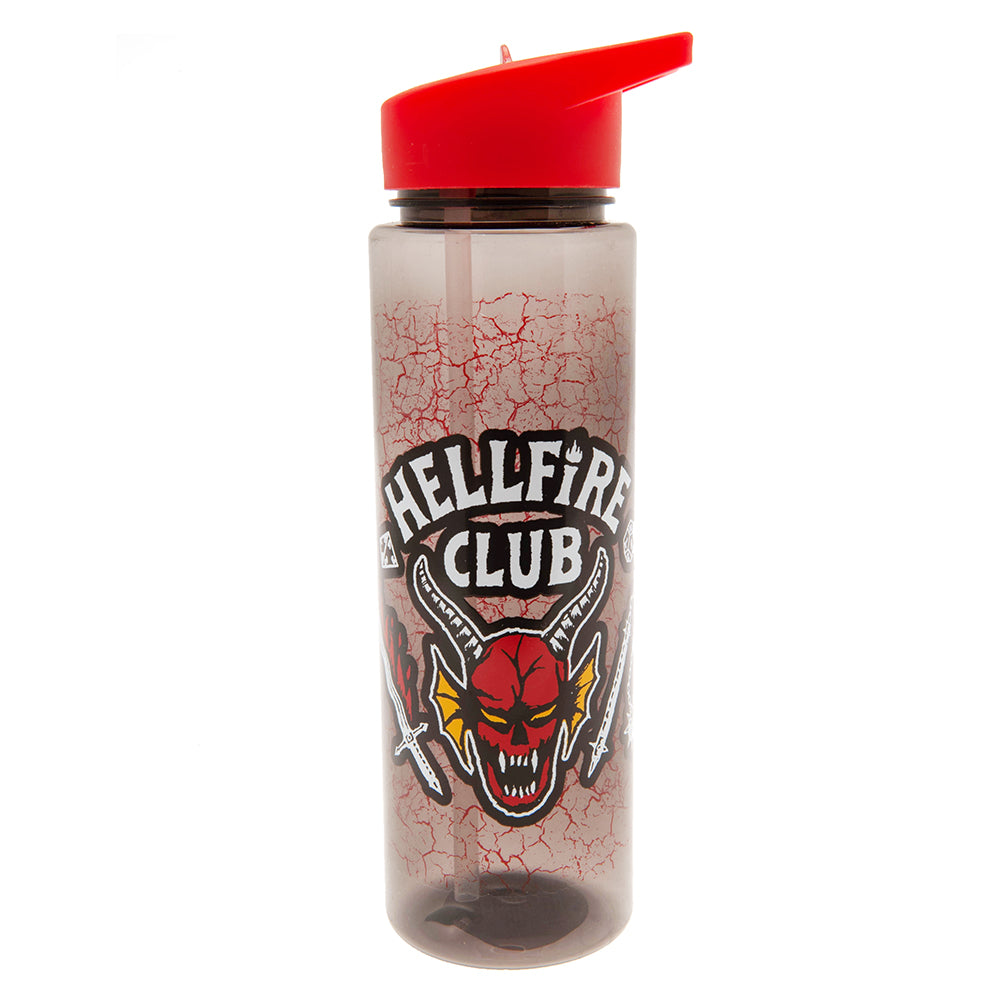 Official Stranger Things Hellfire Club Plastic Drinks Bottle