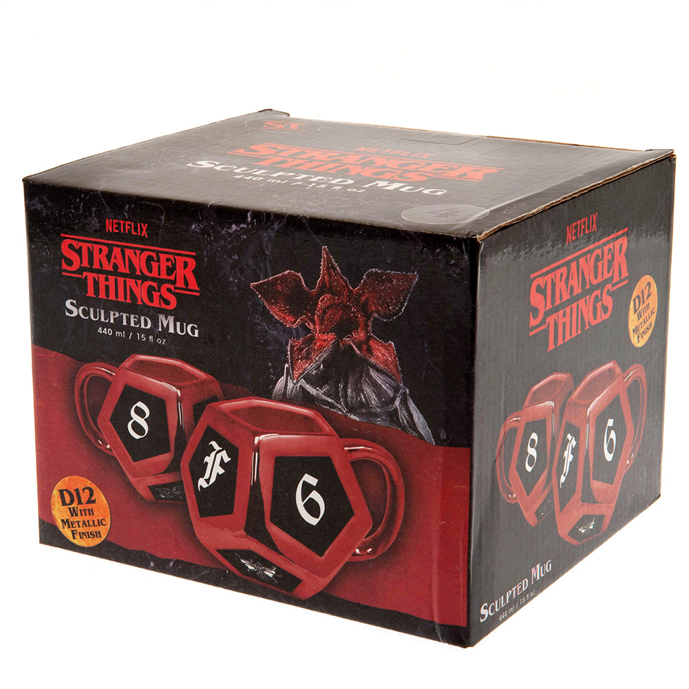 Official Stranger Things 3D Mug Roll Your Fate