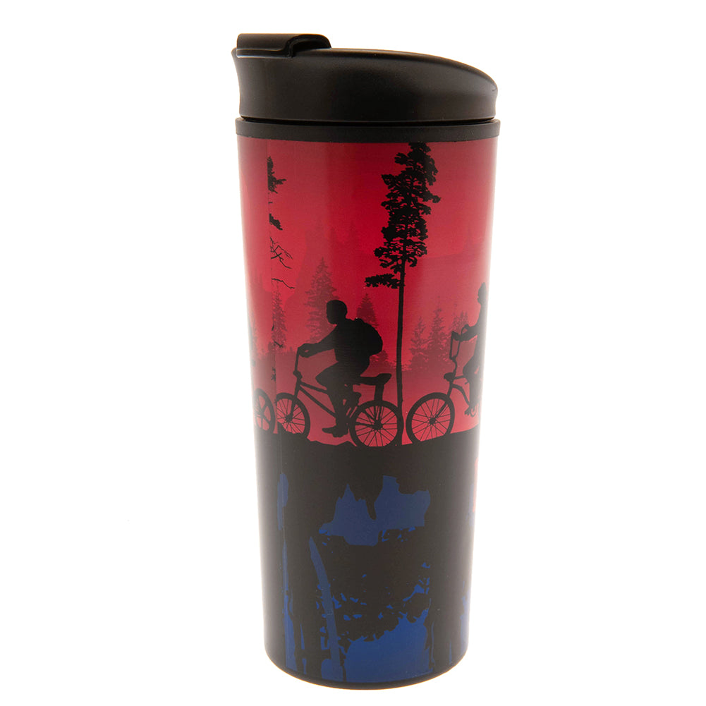 Official Stranger Things Metal Travel Mug