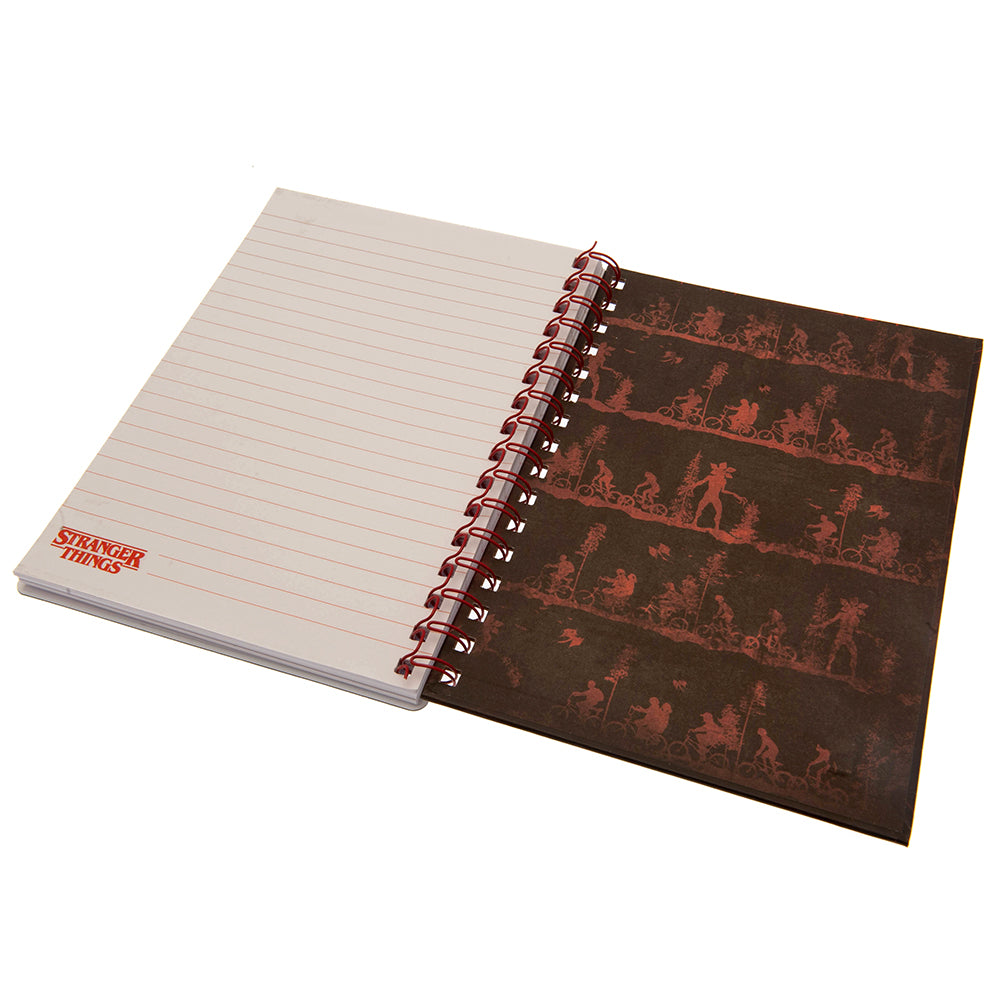 Official Stranger Things 4 3D Notebook Vecna