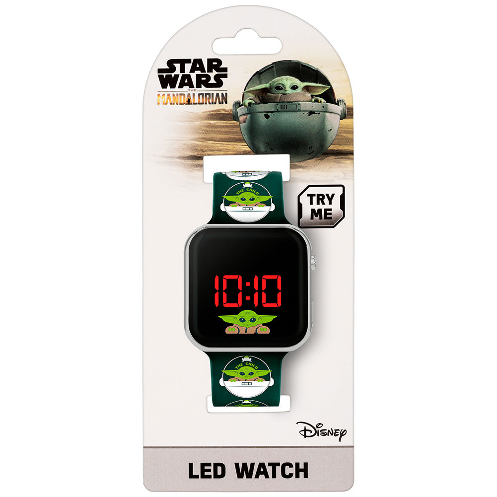 Official Star Wars: The Mandalorian Grogu Junior LED Watch