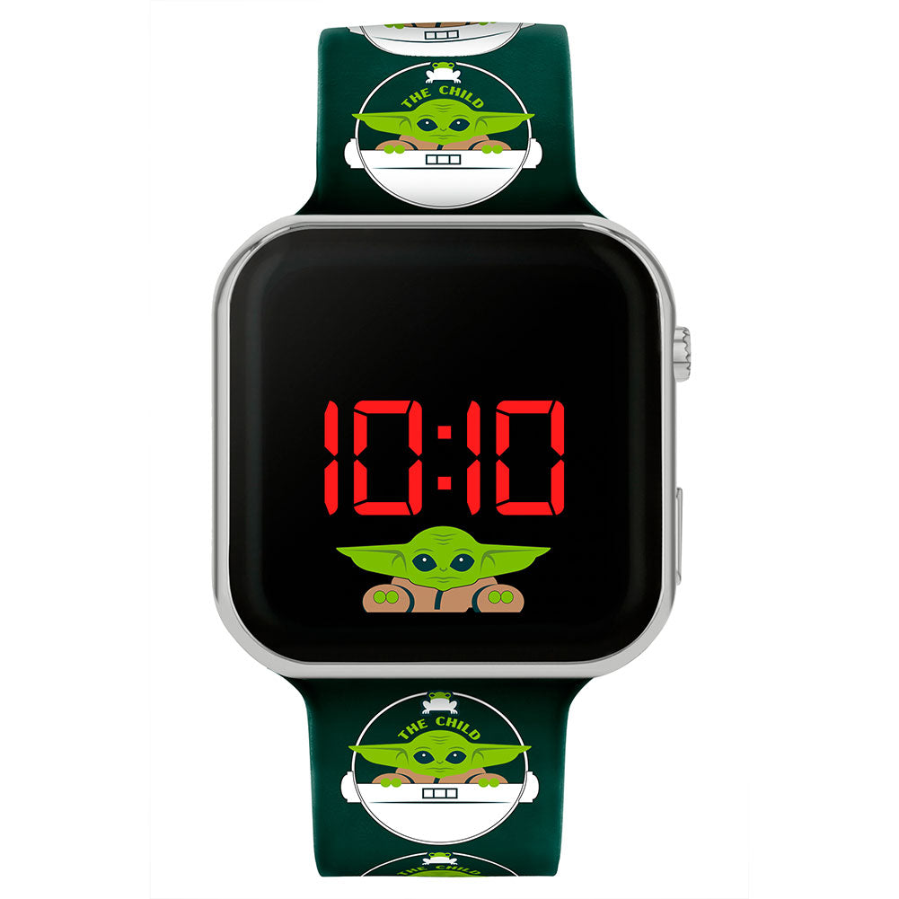 Official Star Wars: The Mandalorian Grogu Junior LED Watch