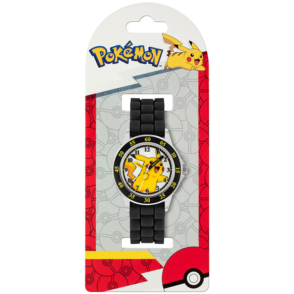 Official Pokemon Junior Time Teacher Watch Pikachu