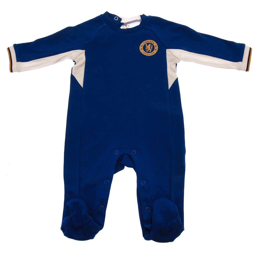 Official Chelsea FC Sleepsuit 6/9 mths GC