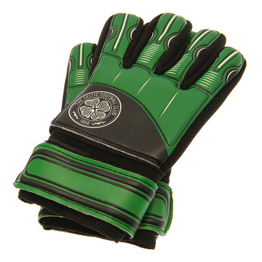 Official Celtic FC Delta Goalkeeper Gloves Kids