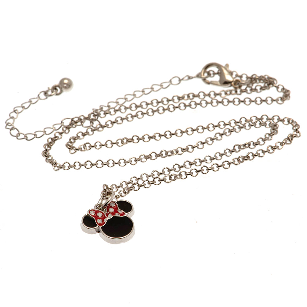 Official Minnie Mouse Fashion Jewellery Necklace & Earring Set