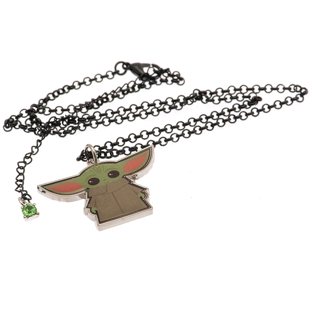 Official Star Wars: The Mandalorian Fashion Jewellery Necklace & Earring Set