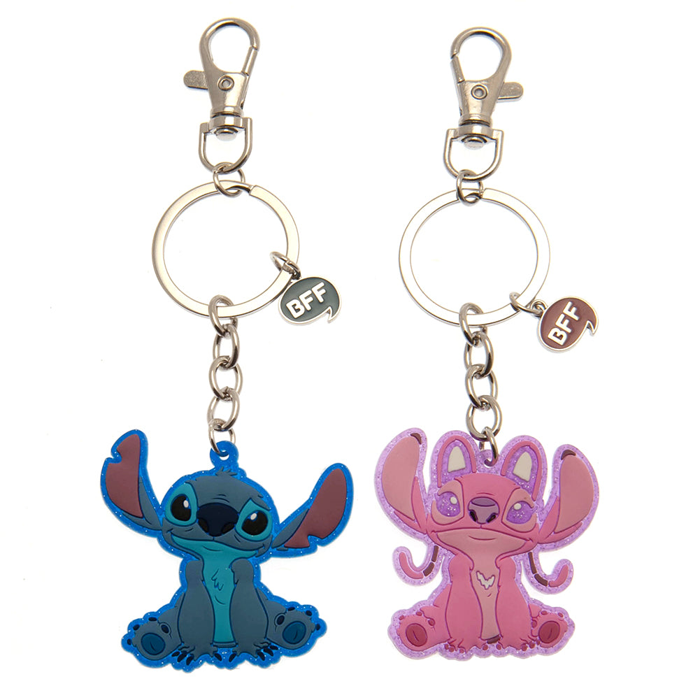 Official Lilo & Stitch BFF Keyring Set