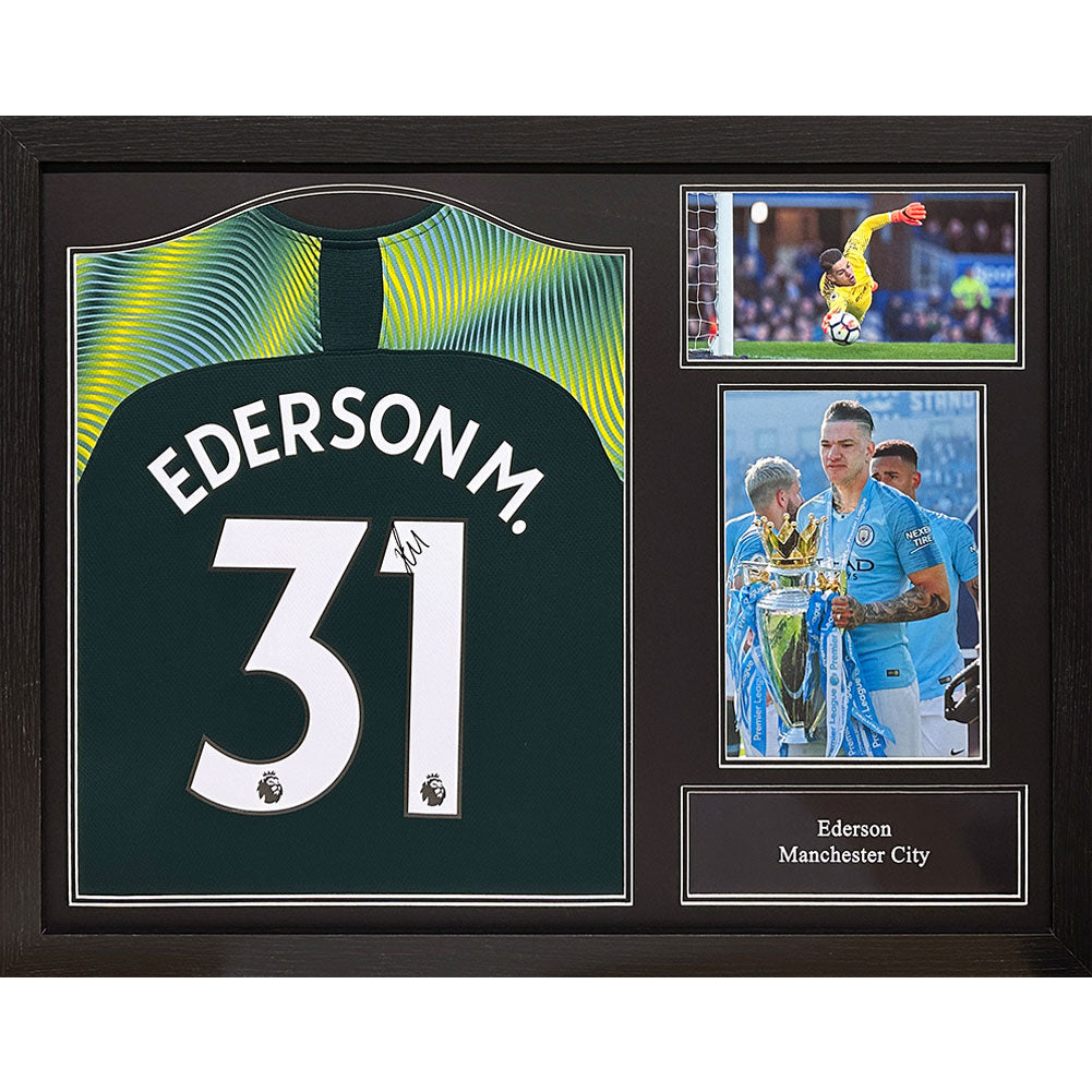 Official Everton FC Ferguson Signed Shirt (Framed)